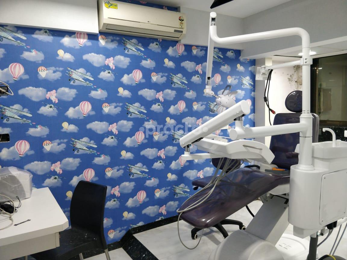 Reception Area at Navdurga Pediatric Dental Centre Dahisar East Mumbai