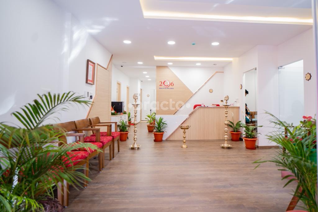 Reception Area at 206 Health & Wellness Indiranagar Bangalore