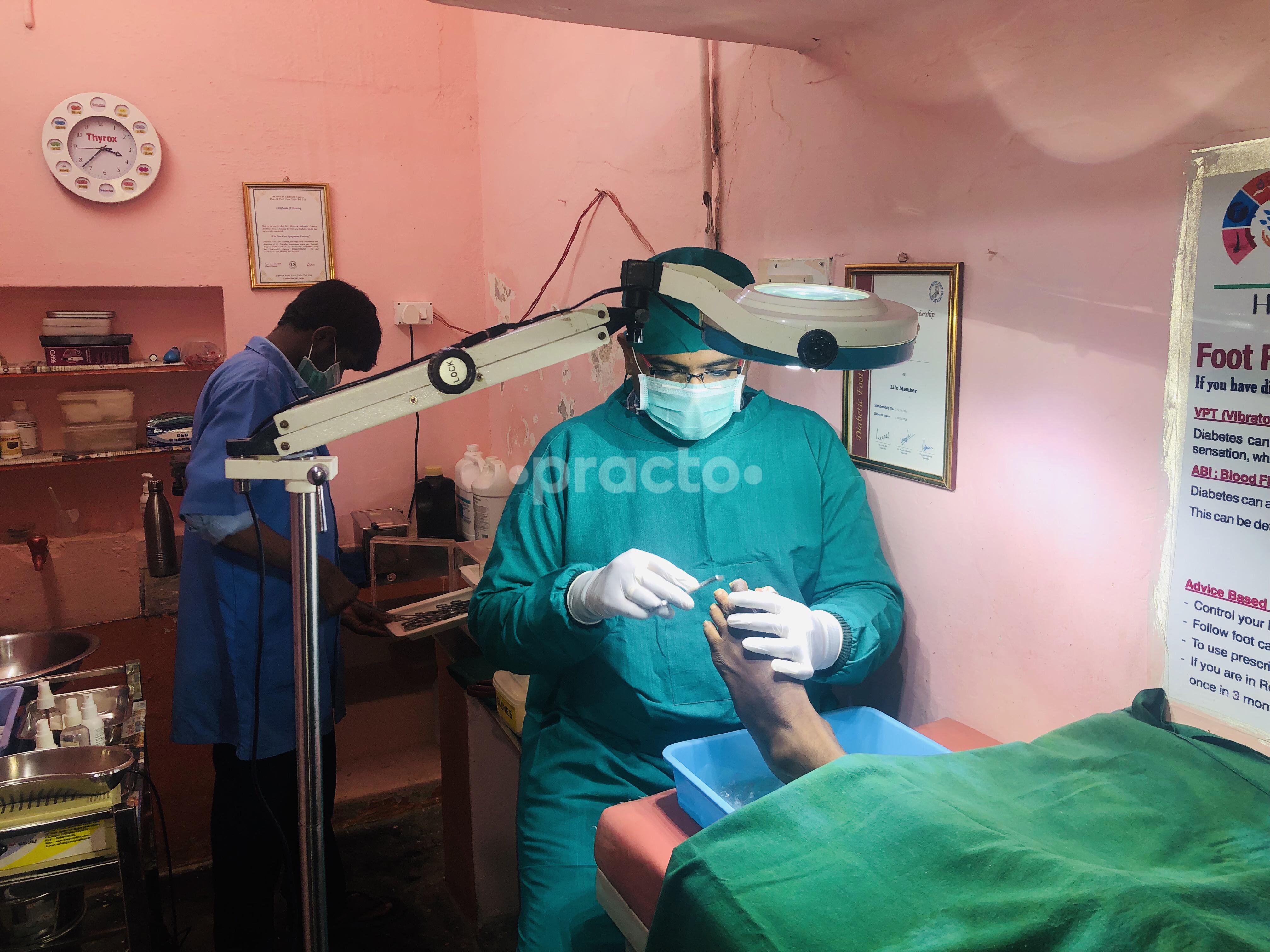 Operation Room at Annu's Hospitals For Skin and Diabetes Gudur Nellore