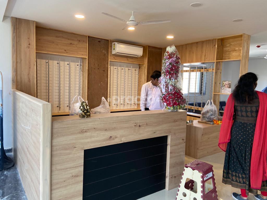 Reception Area at Dr Aloka's Eye Care KPHB Hyderabad