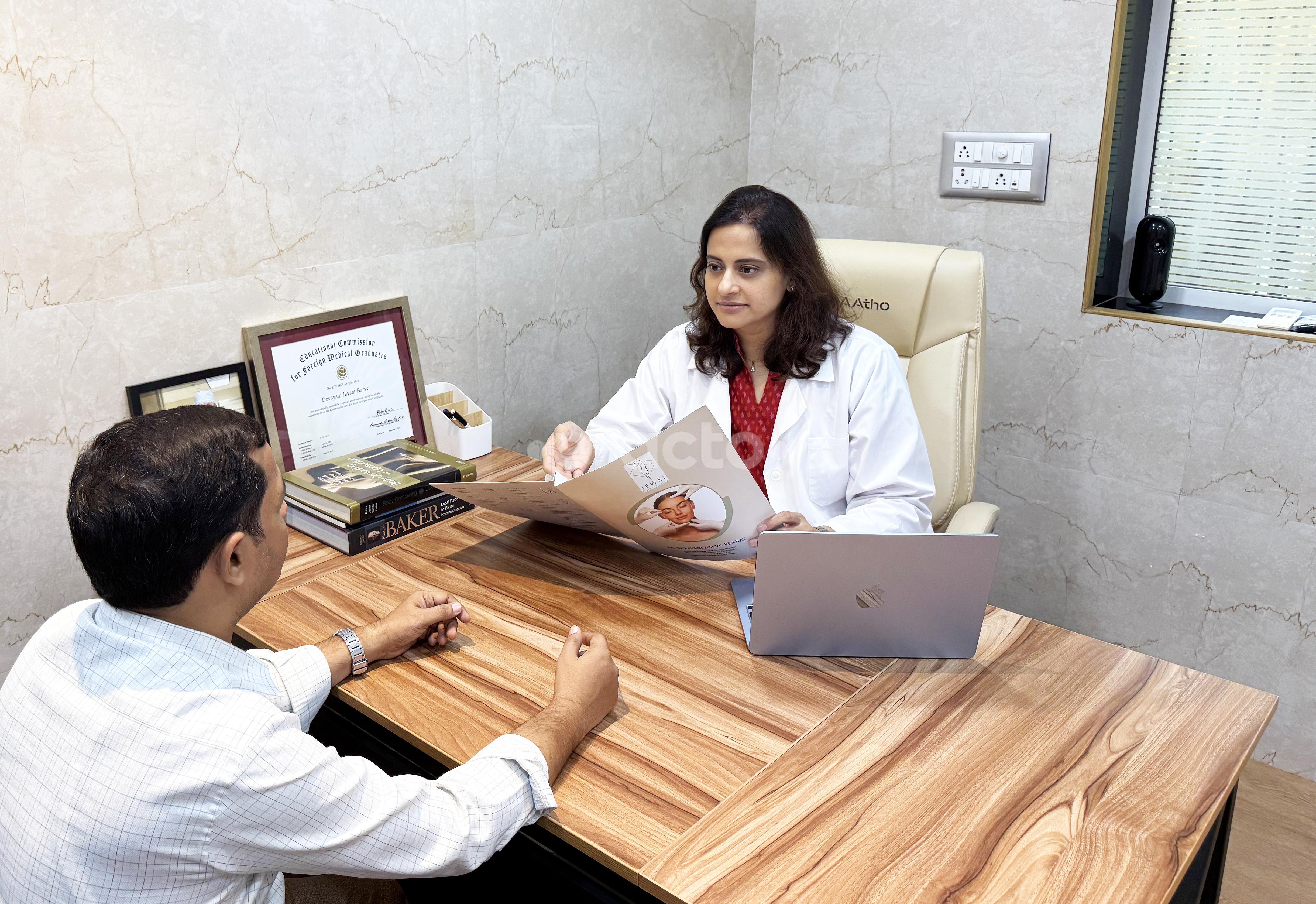 Consultation Room at Jewel Aesthetic Centre Vileparle West Mumbai