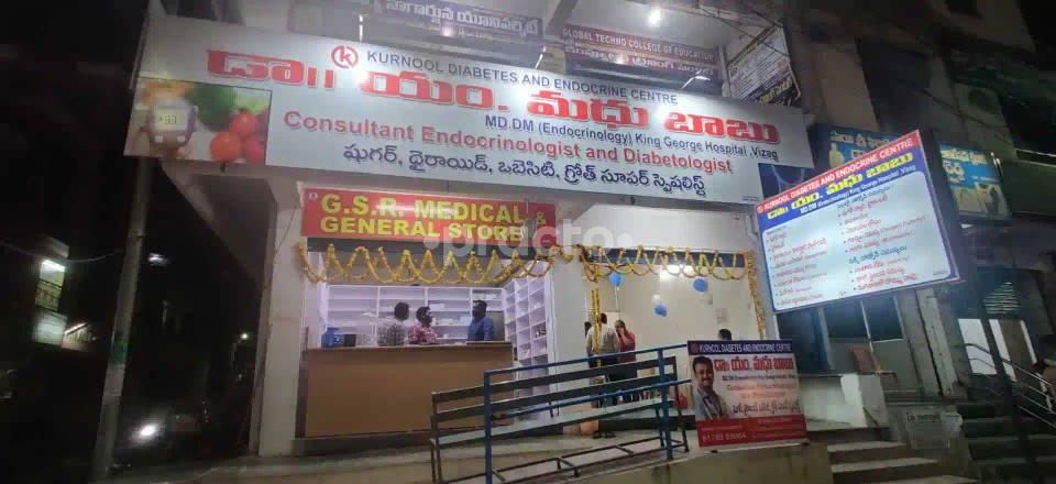 Kurnool Diabetes and Endocrine Center N R Peta KNL Kurnool