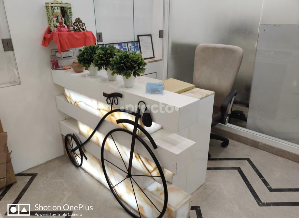 Reception Area at Gingivista Multispeciality Dental Clinic Chembur East Mumbai
