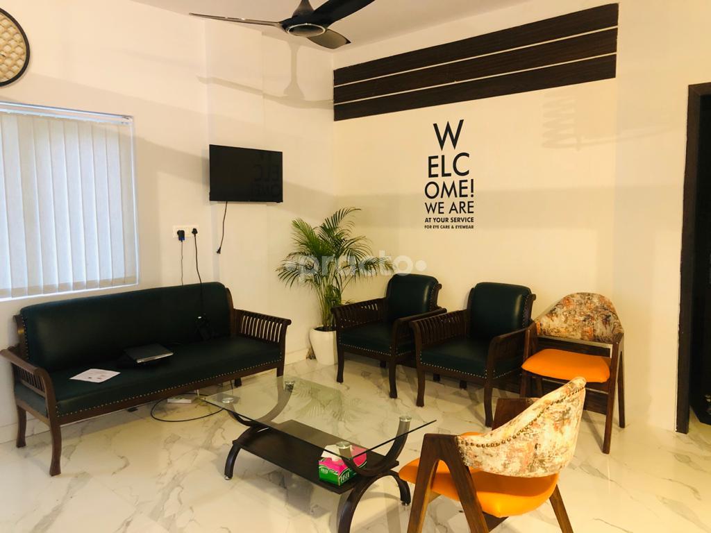 Waiting Area at MesmerEyes Eye Clinic Sector 104 Noida