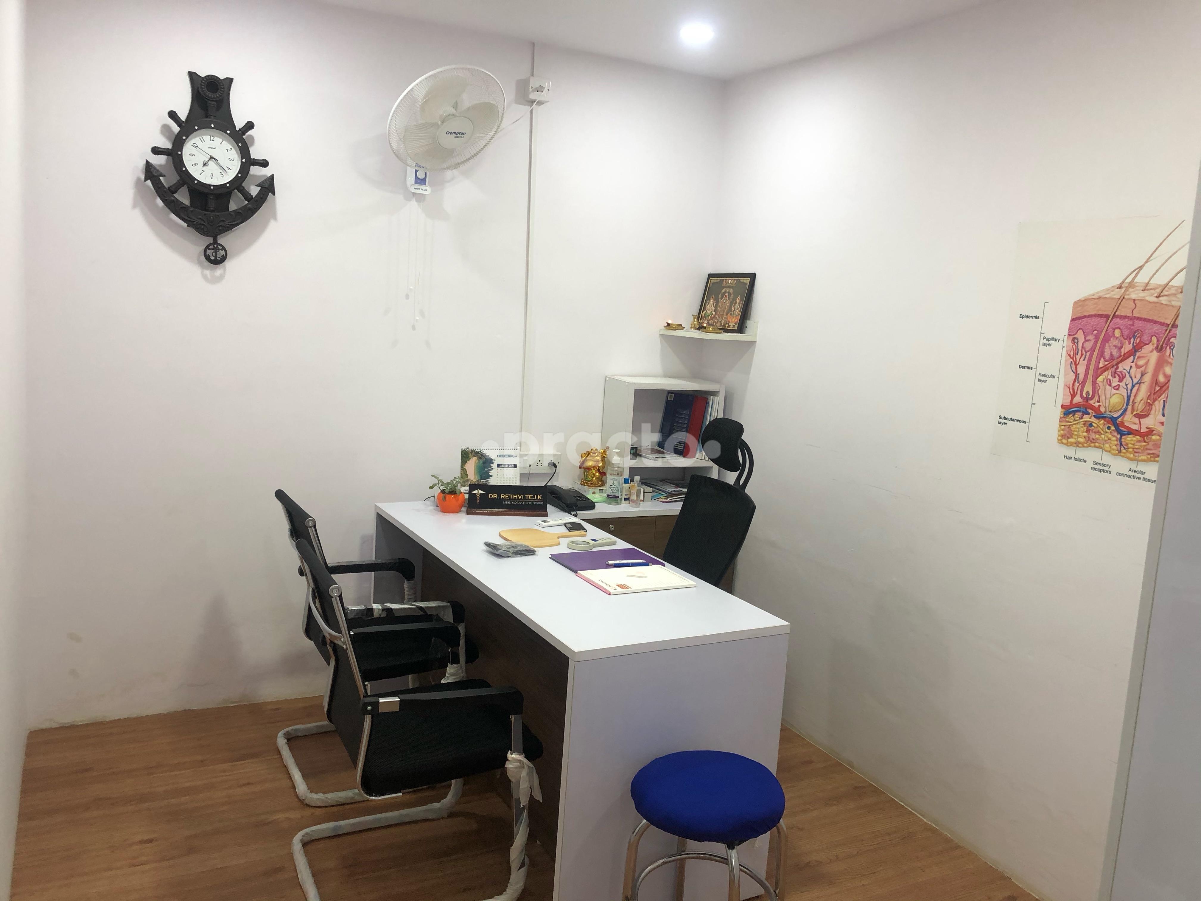 Consultation Room at Dr Rethvi's Skin Space Clinic Horamavu Bangalore