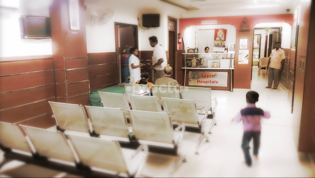 Waiting Area at Sayee Hospitals Chromepet Chennai