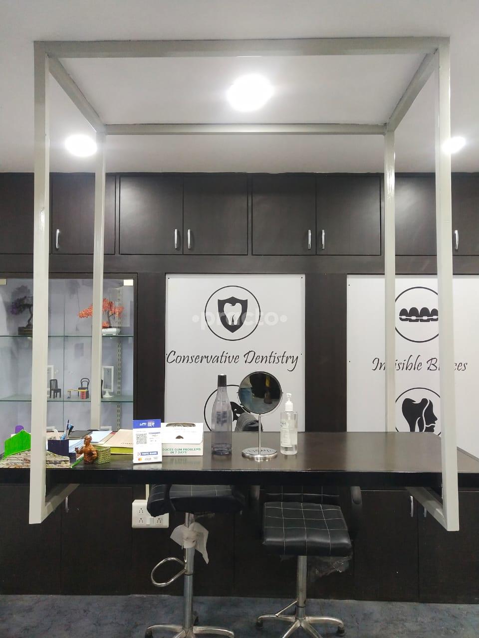 Reception Area at L N Dental Banjara Hills Hyderabad
