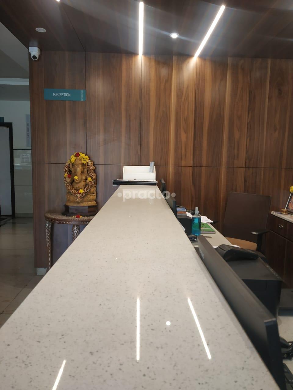 Reception Area at Medax Hospitals RT Nagar Bangalore