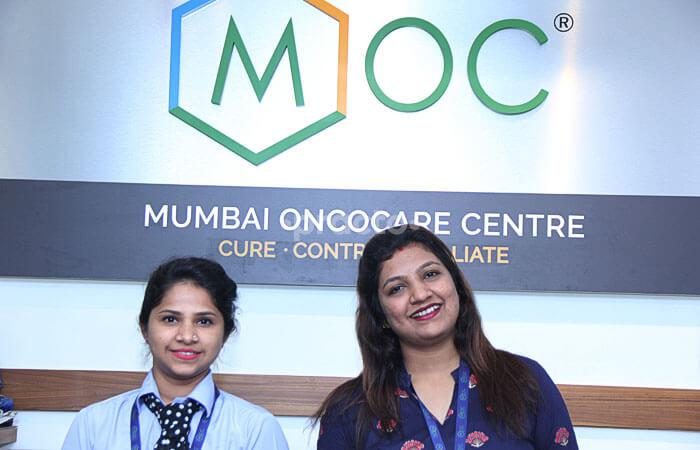 Reception Area at Mumbai Oncocare Centre Vileparle East Mumbai