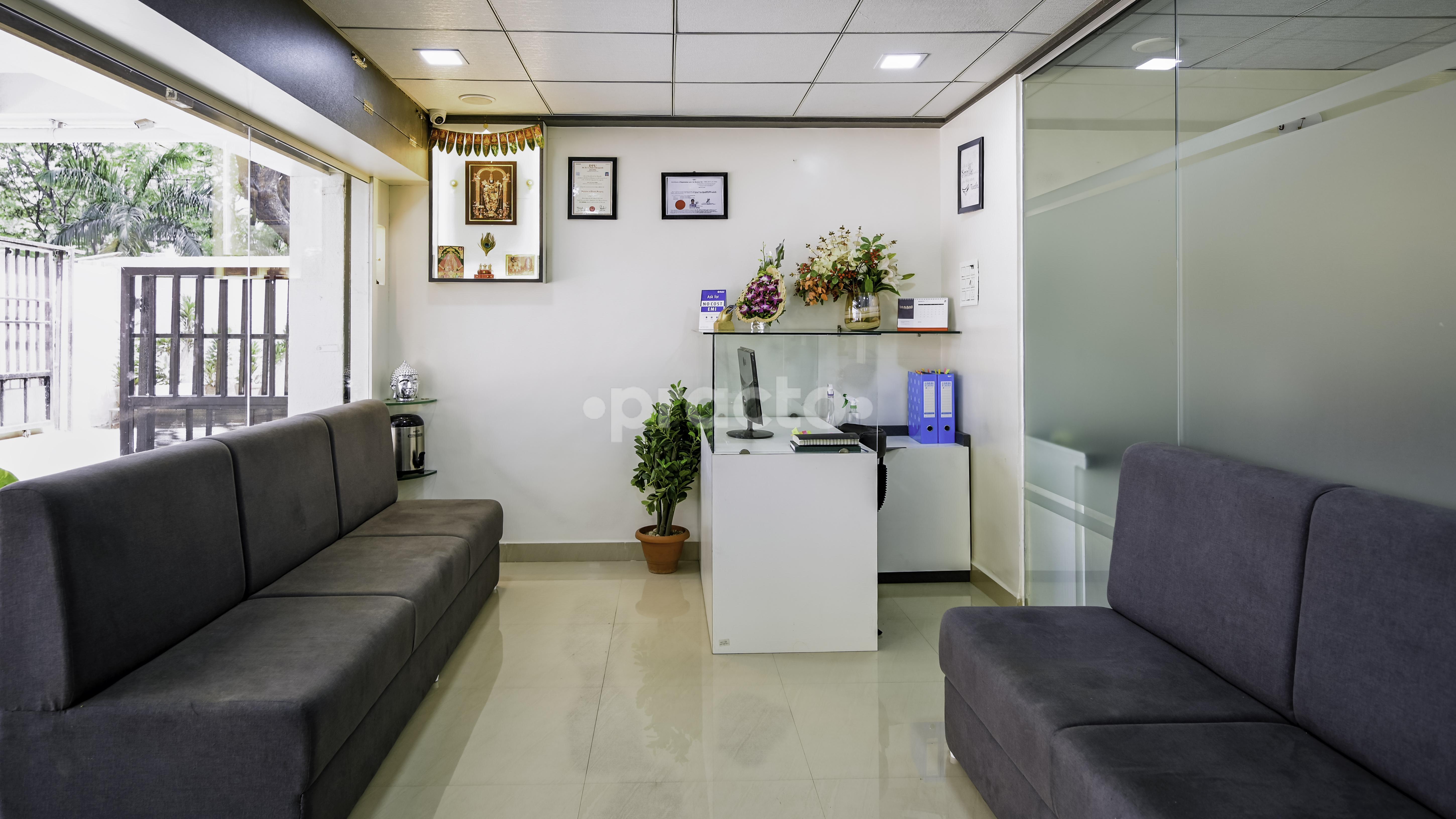 Waiting Area at Beyond Smiles Dental Clinic Nigdi-Pradhikaran Pune
