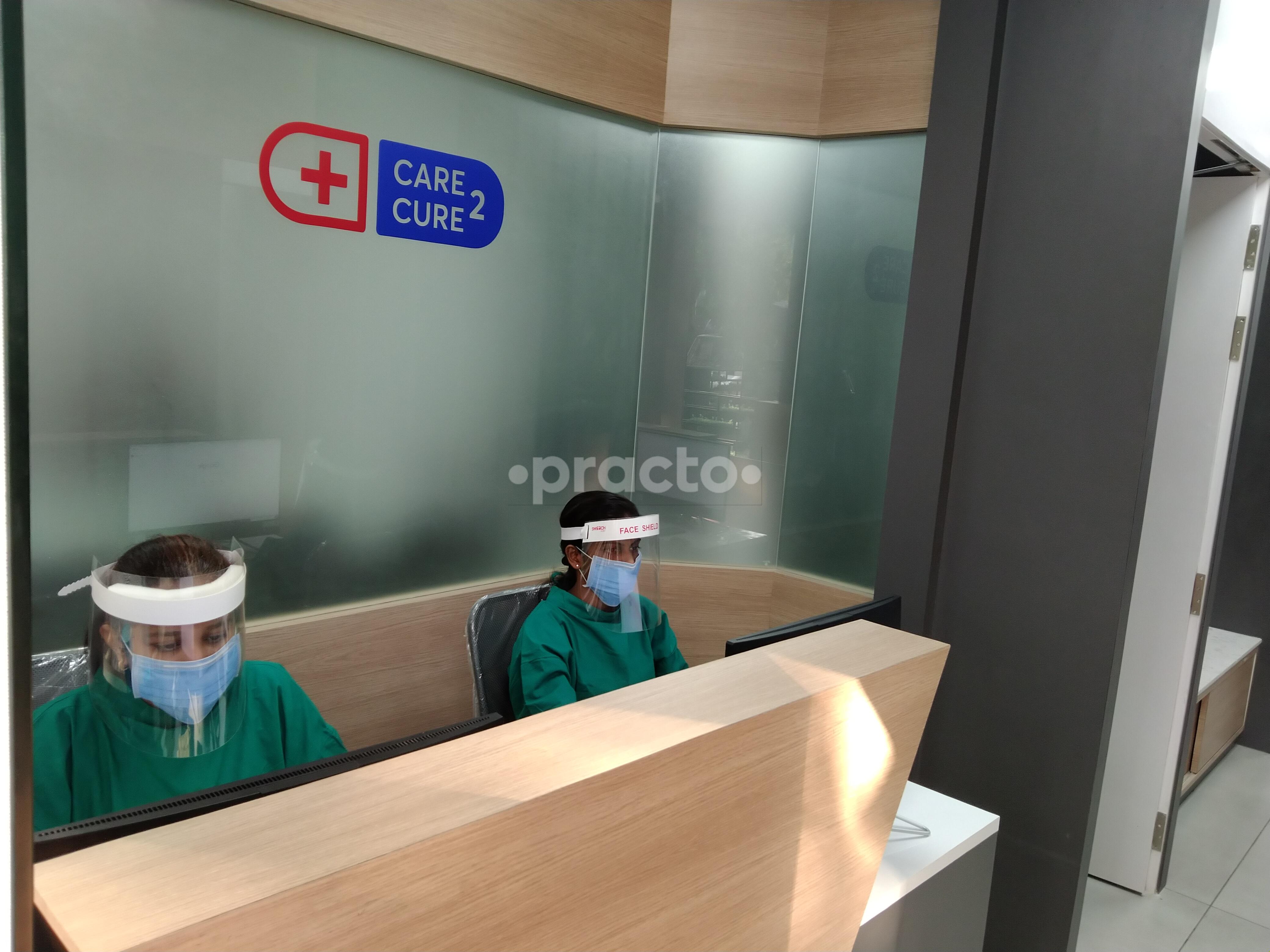 Reception Area at Care2Cure Medical Services Mulund West Mumbai