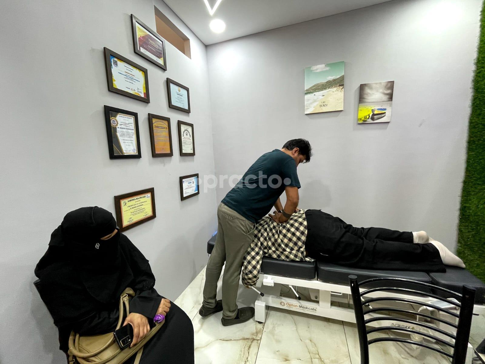 Consultation Room at MiDas Physiocare Sampadak Nai Duniya Kesarbad Road Indore