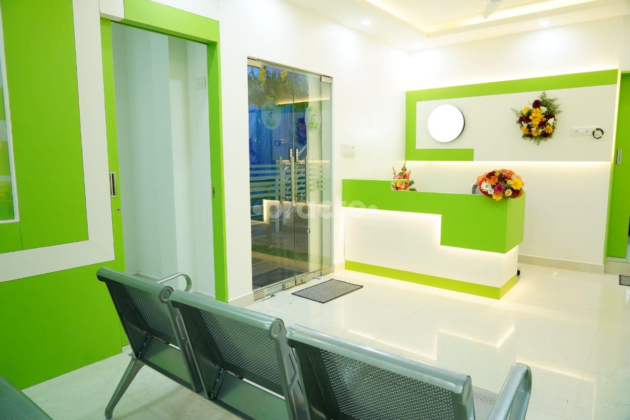 Reception Area at Samanvee Dental Care & Healing Centre Bannerghatta Road Bangalore