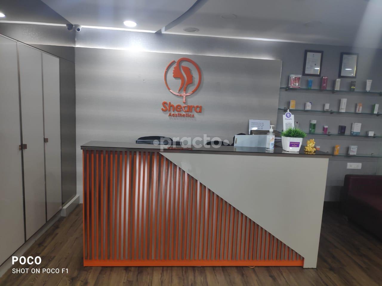 Reception Area at Sheara Aesthetics Private Limited Arekere Bangalore