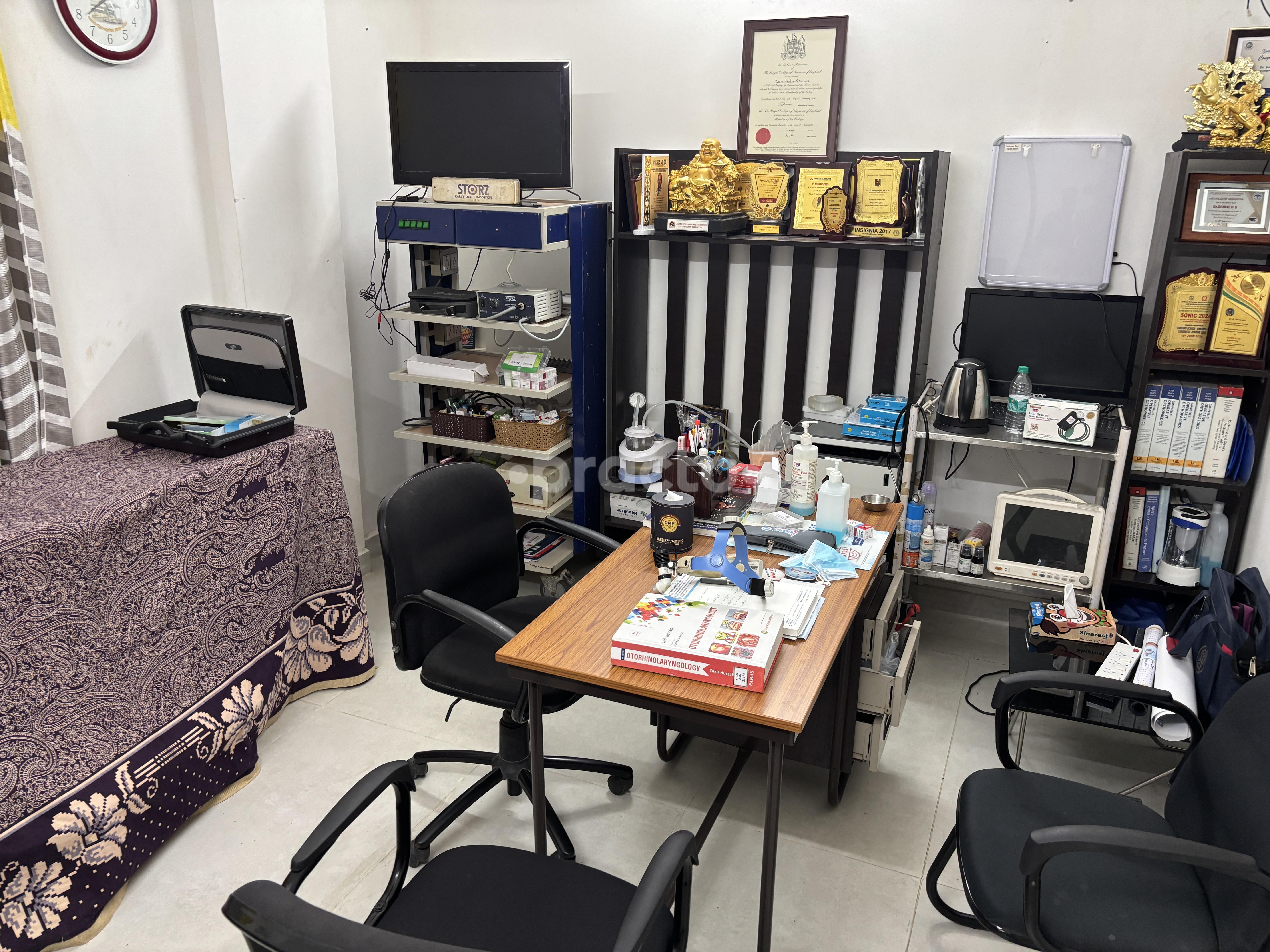 Equipment Area at SR Clinic Anna Nagar West Extension Chennai