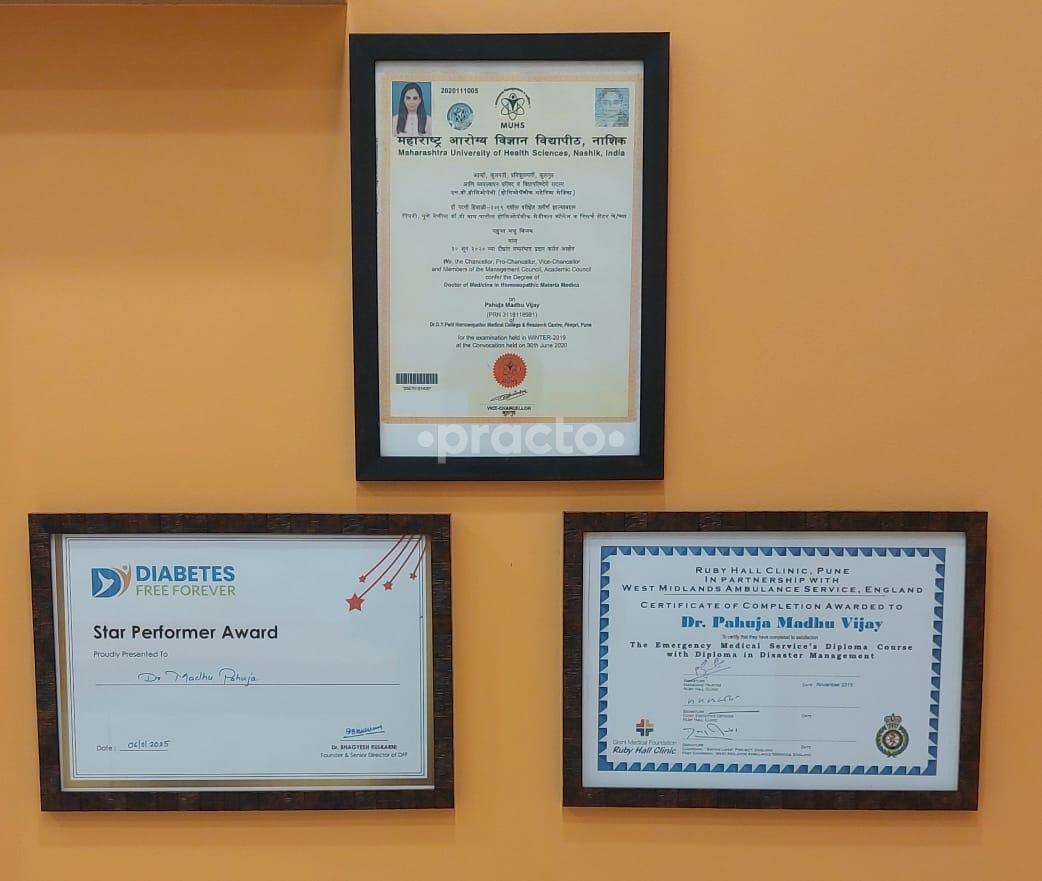 Consultation Room at Dr. Pahuja's Advanced Homoeopathic Clinic Haveli Pune