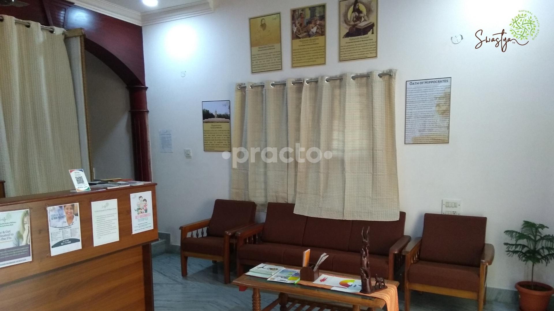Waiting Area at Swastya - Gastro & Weight Loss Clinic Raja Annamalai Puram Chennai