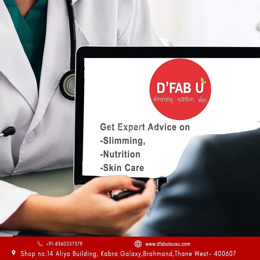 Entrance at D'FAB U - Nutrition & Wellness clinic BRS Nagar Ludhiana