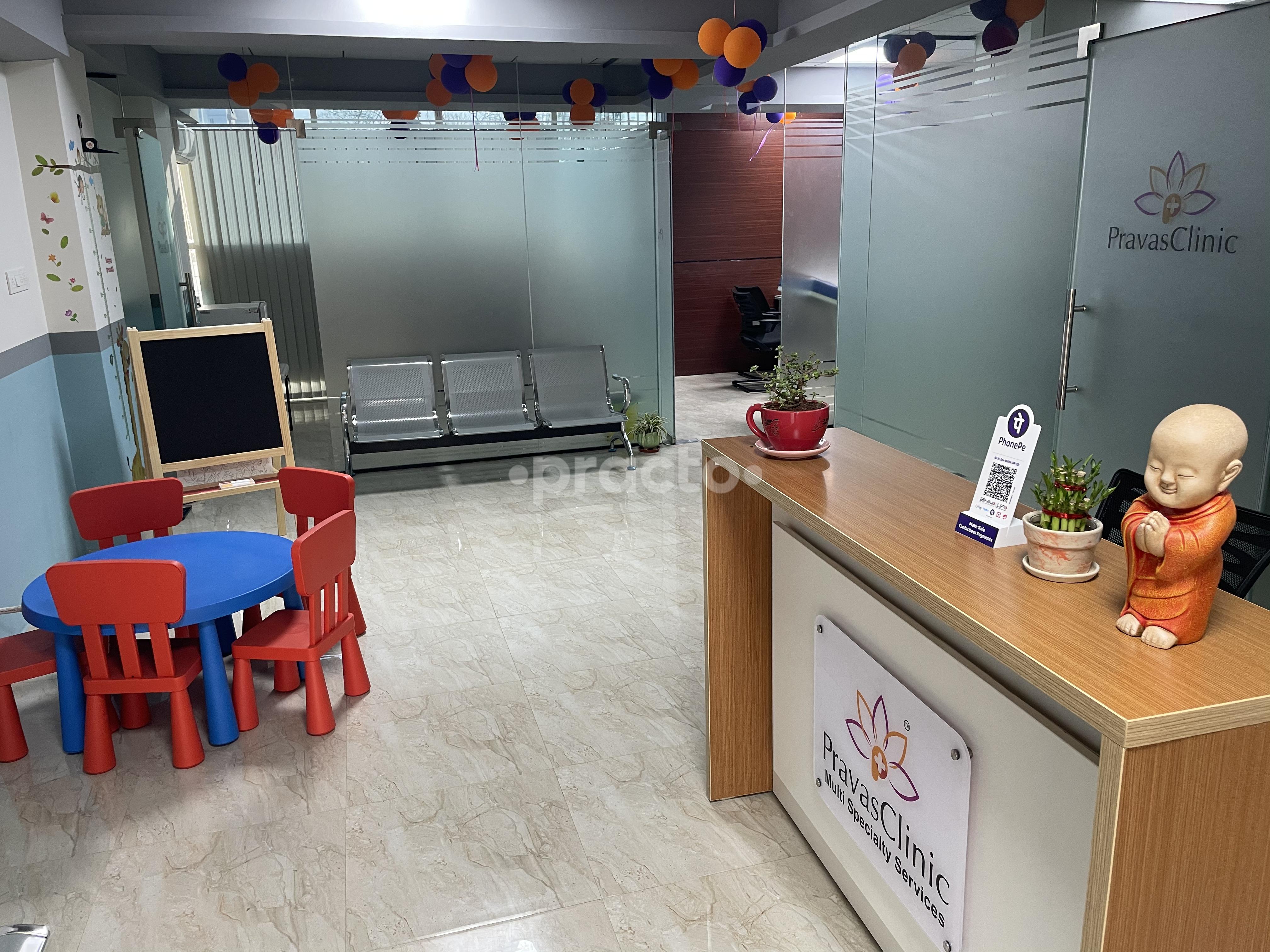 Waiting Area at Pravas Clinic Narsingi Hyderabad