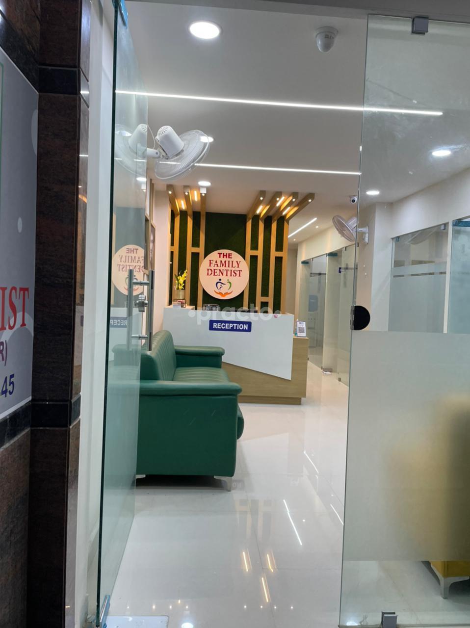 Reception Area at The Family Dentist Kukatpally Hyderabad