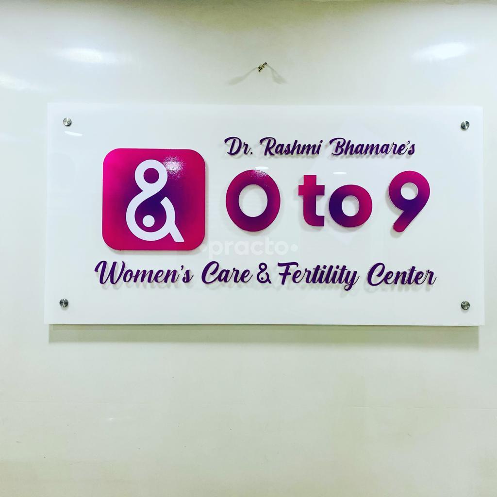 Establishment board at 0 to 9 Women's Care & Fertility Center Baner Road Pune