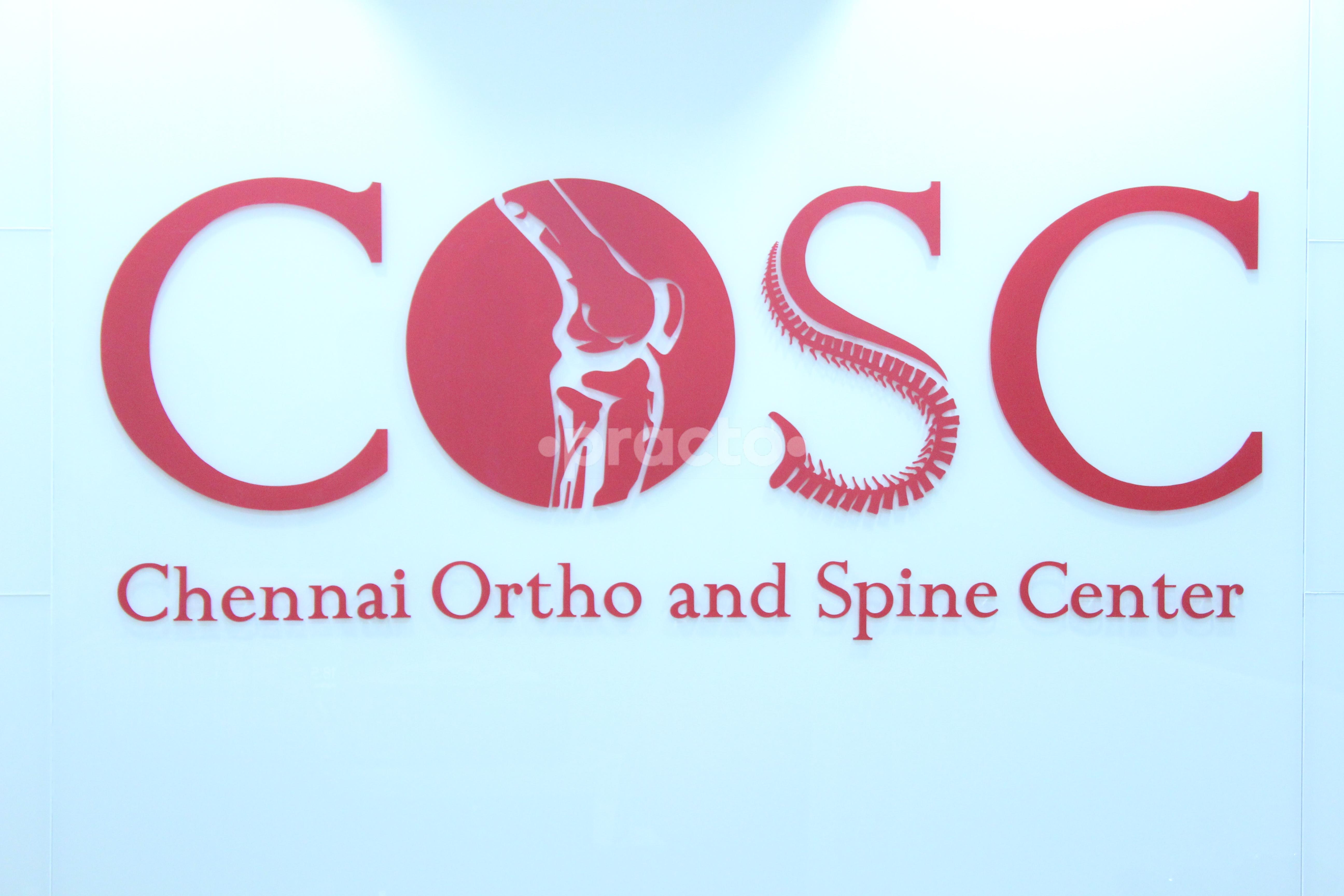 Reception Area at Chennai Ortho and Spine Centre Perungudi Chennai