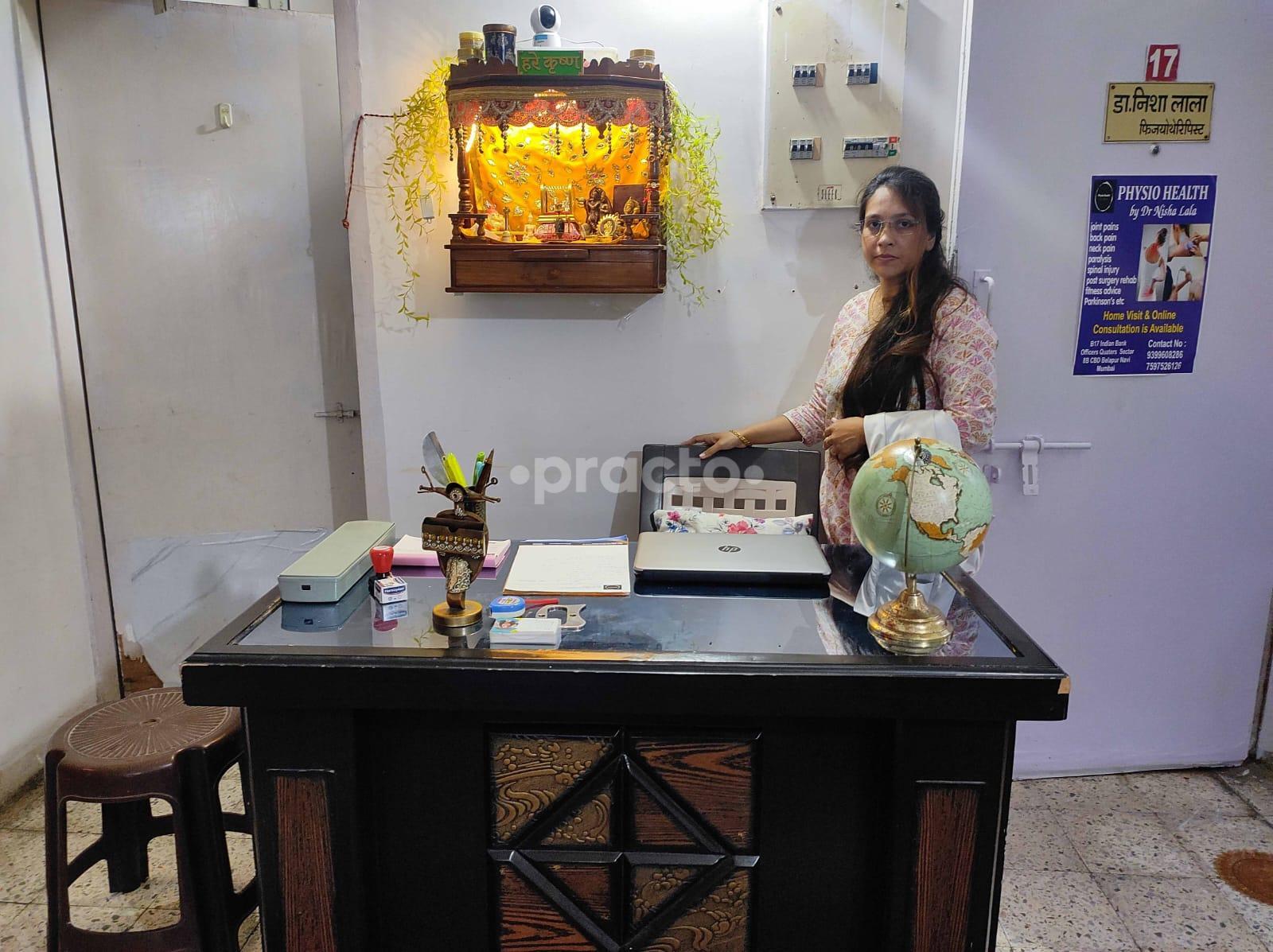 Reception Area at Physio Health Clinic Belapur Navi Mumbai