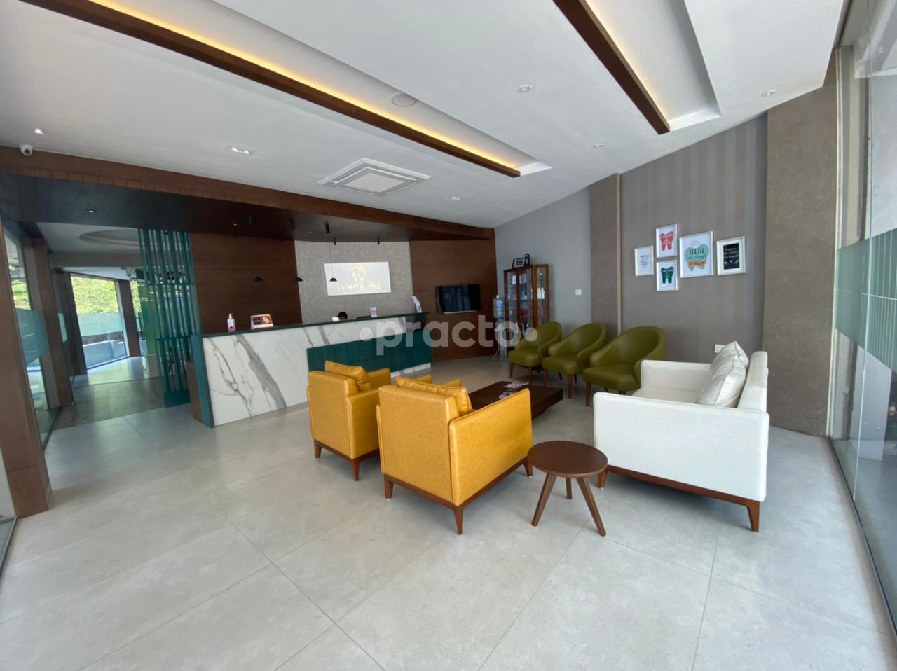 Reception Area at Whiteline Dentistry Perumbavoor Ernakulam