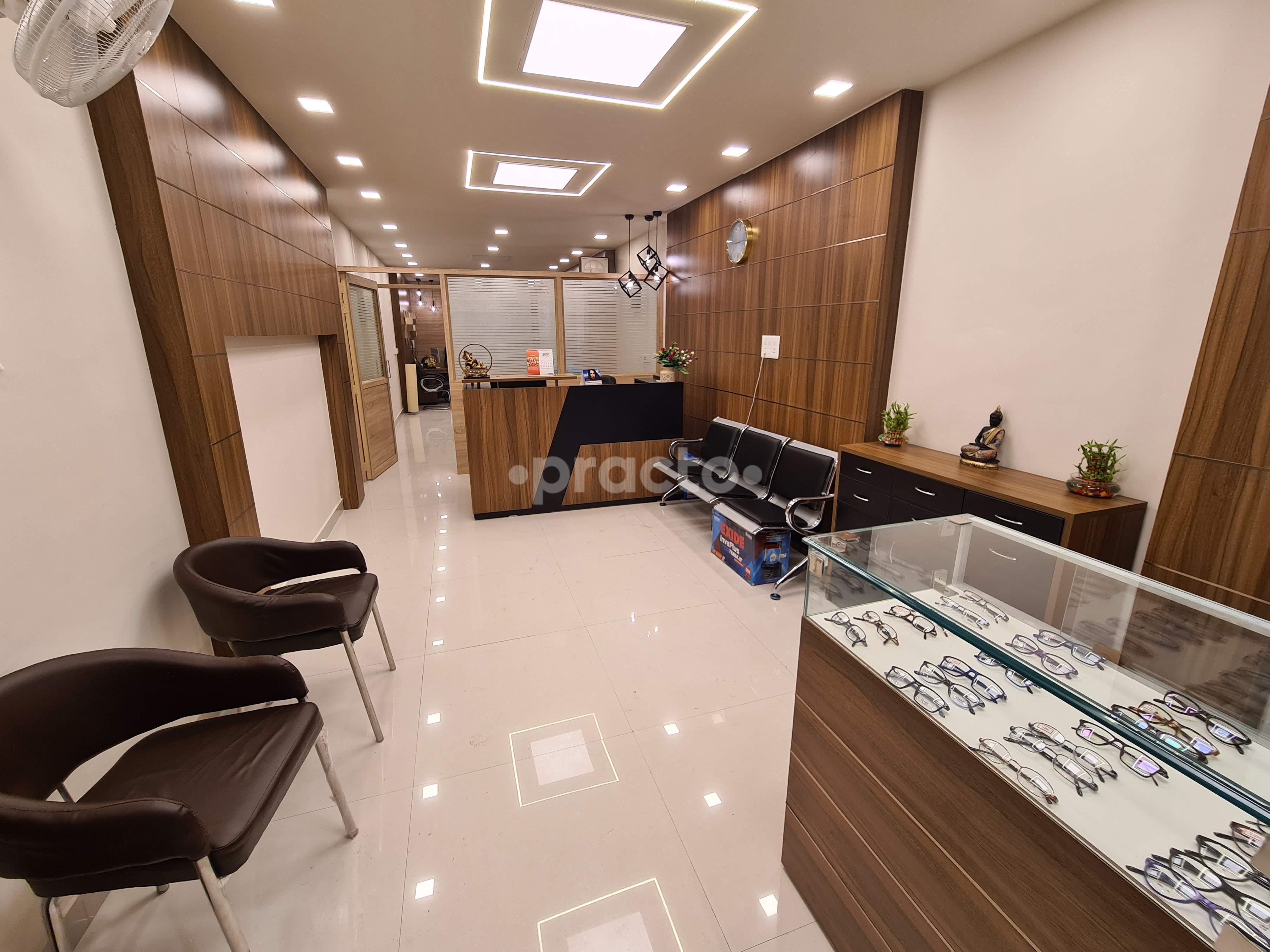 Reception Area at The Eye Care Clinic Vikas Nagar Lucknow