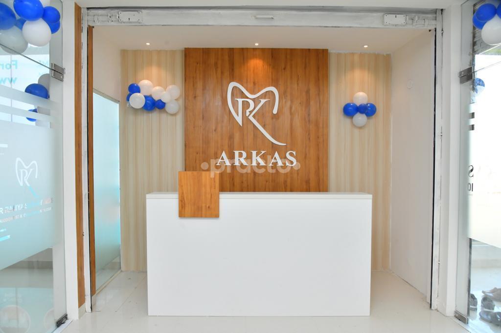 Reception Area at Arkas Dental Studio Kithaganur Bangalore
