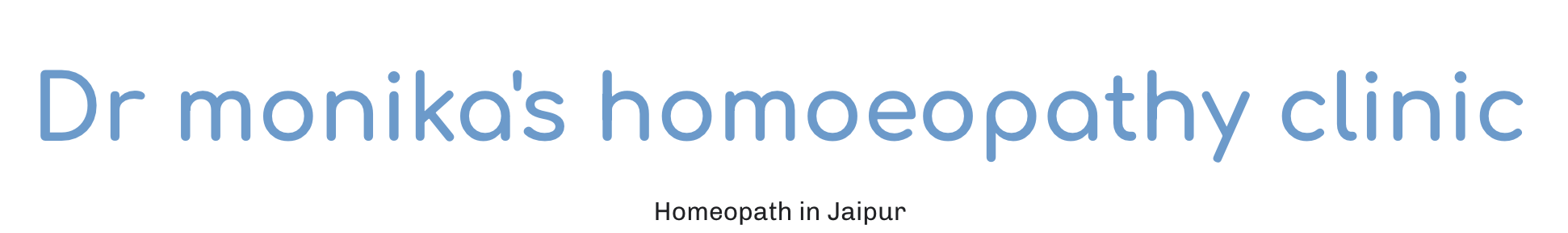 Dr Monika's Homoeopathy Clinic