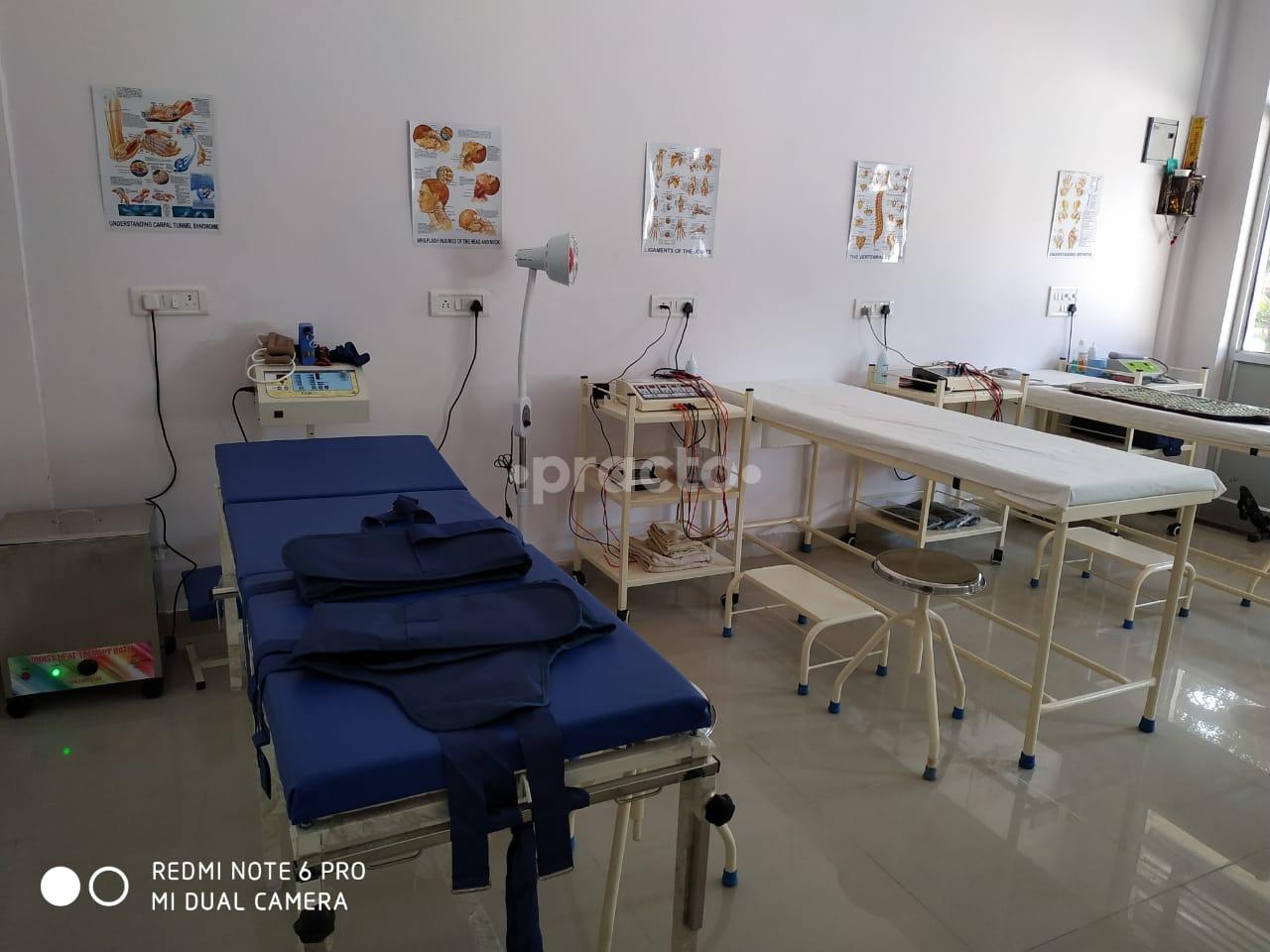Equipment Area at Healing Hands Physiotherapy and Rehabilitation Center Mahapura Jaipur
