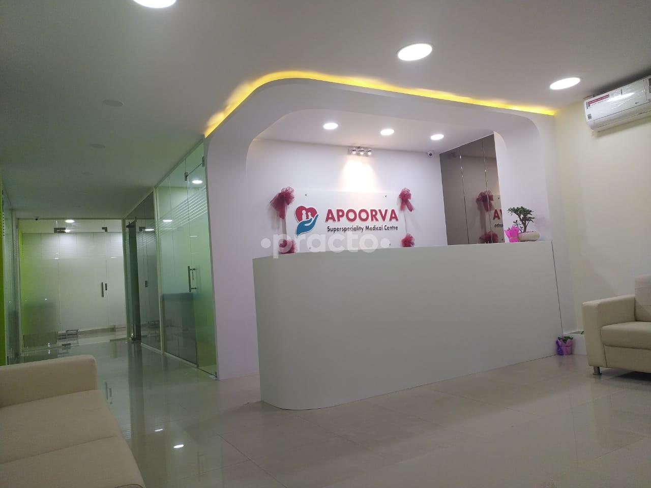 Reception Area at Apoorva Superspeciality Medical Centre Jayanagar 4 Block Bangalore