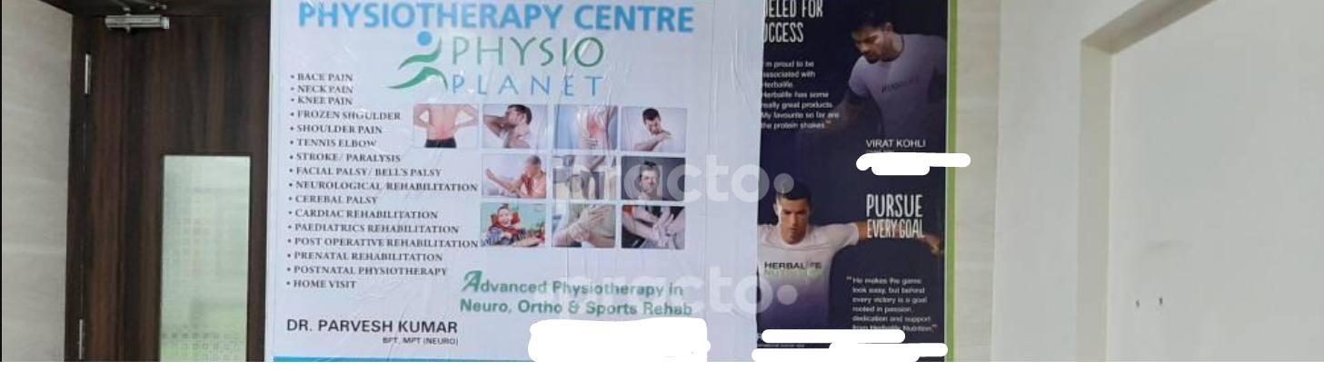 Establishment board at The Physio Planet Best physiotherapy clinic Mumbai Chembur East Mumbai