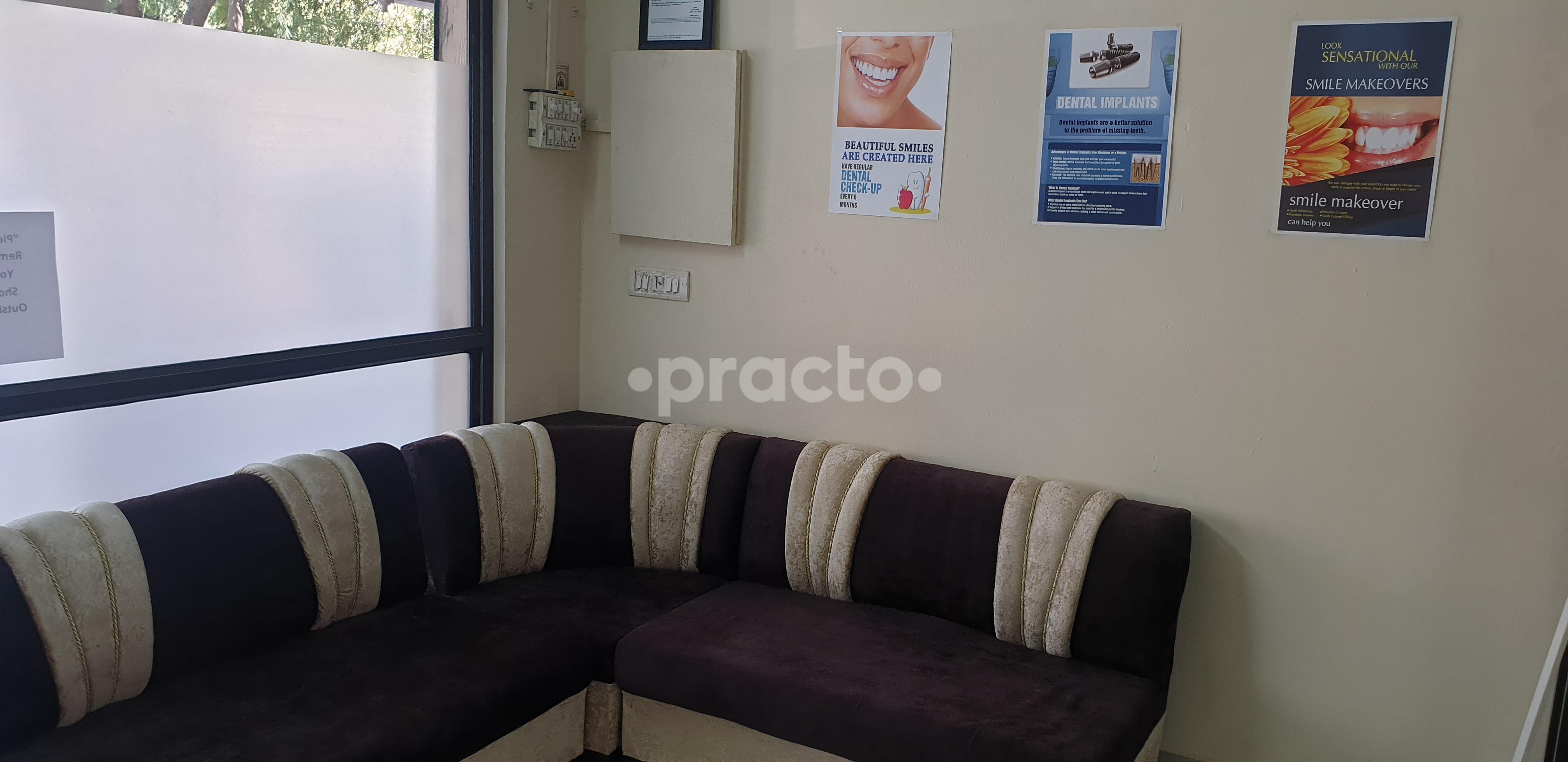 Reception Area at Gurbani's Dental Clinic Sapna Sangeeta Indore
