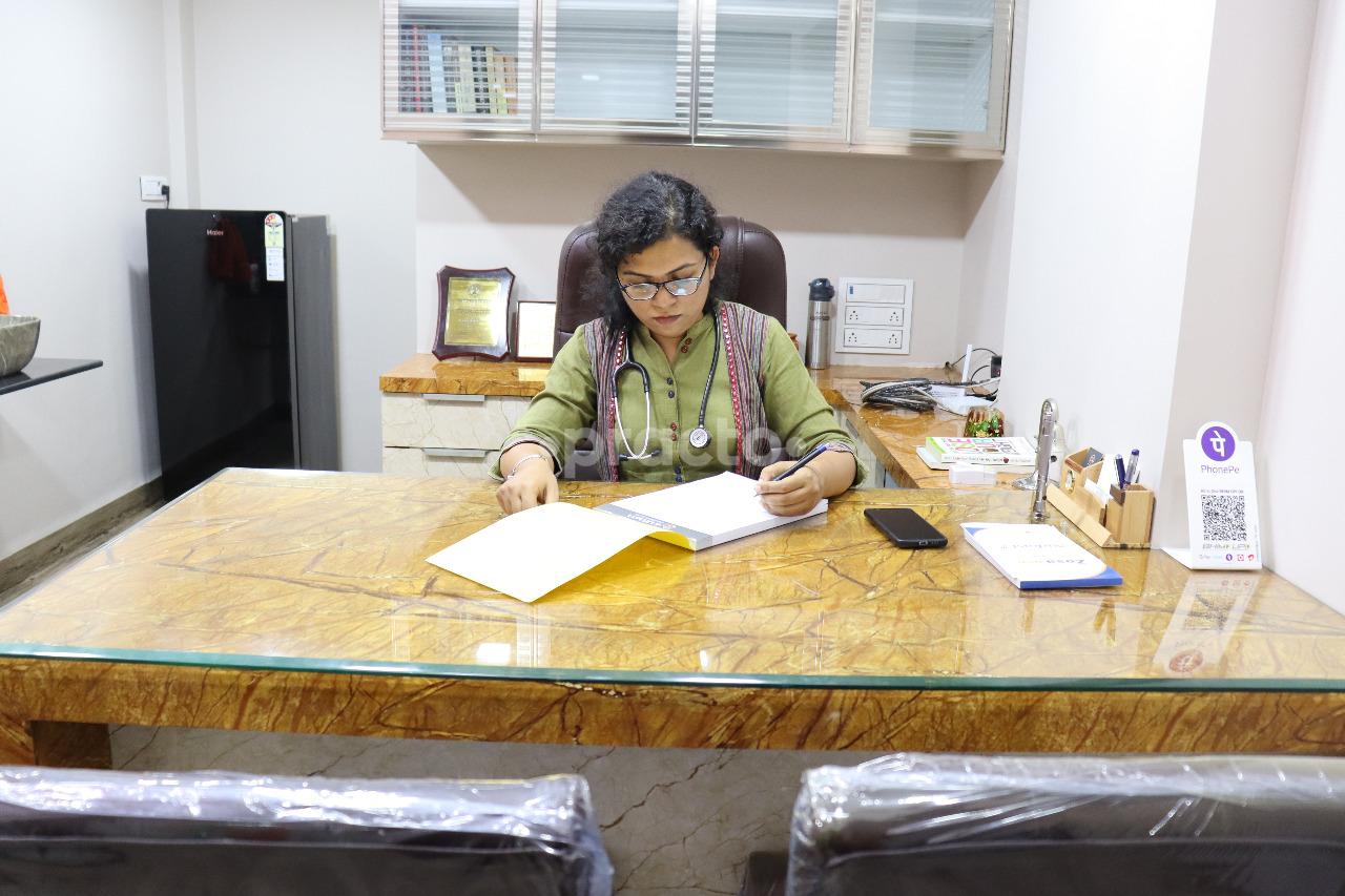 Consultation Room at Sarvasva Children's Clinic Kharghar Navi Mumbai