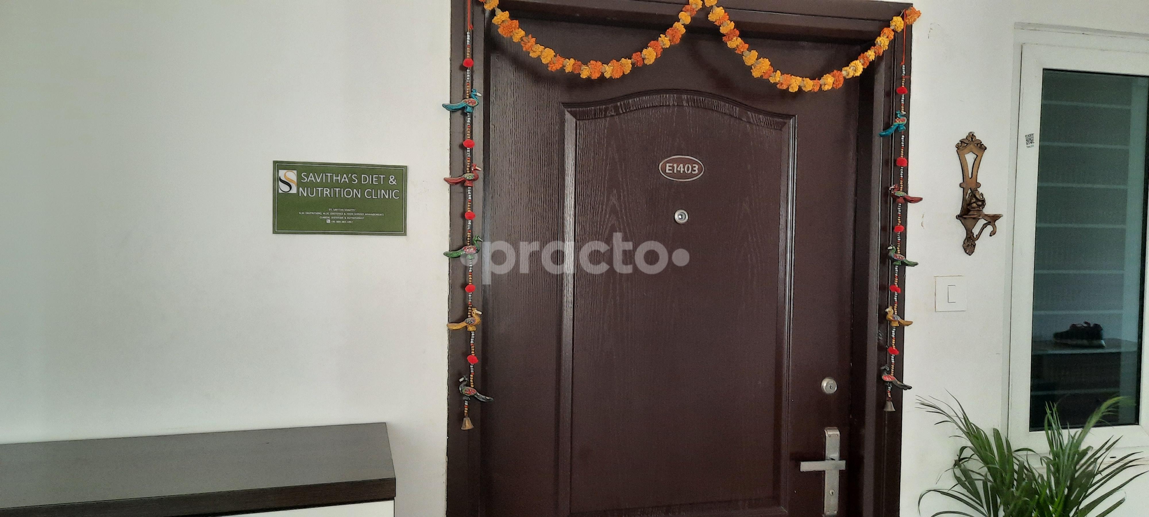 Outside Area at Savitha's Diet and Nutrition Clinic Nallagandla Hyderabad