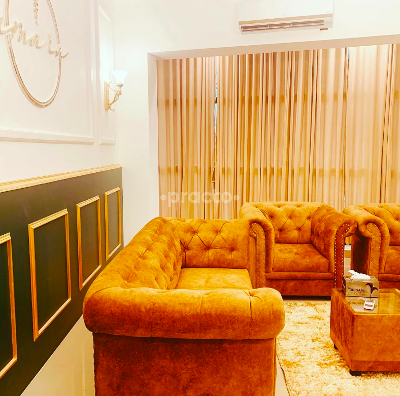 Reception Area at Amara Med Aesthetics Porur Chennai