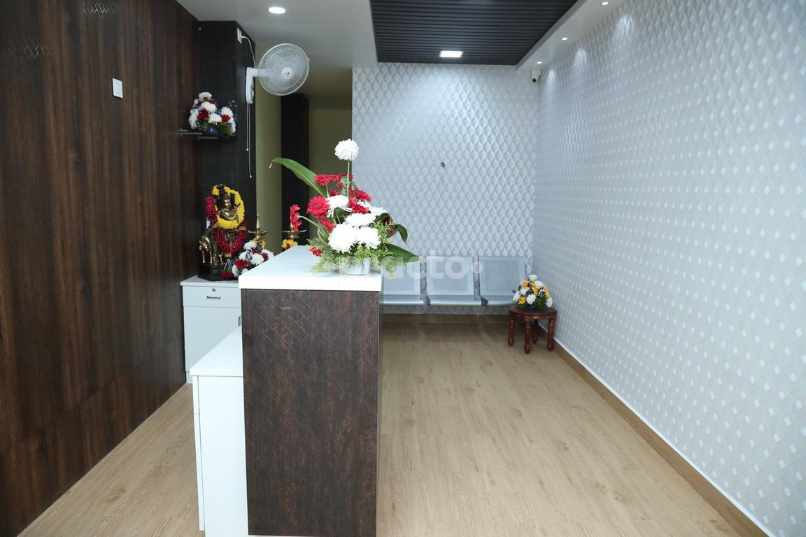Reception Area at Sai Prabha Clinic & Diagnostic Centre Ramamurthy Nagar Bangalore