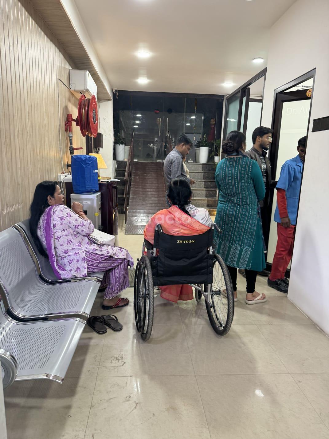 Waiting Area at AASRA Clinic  Gomtinagar Lucknow