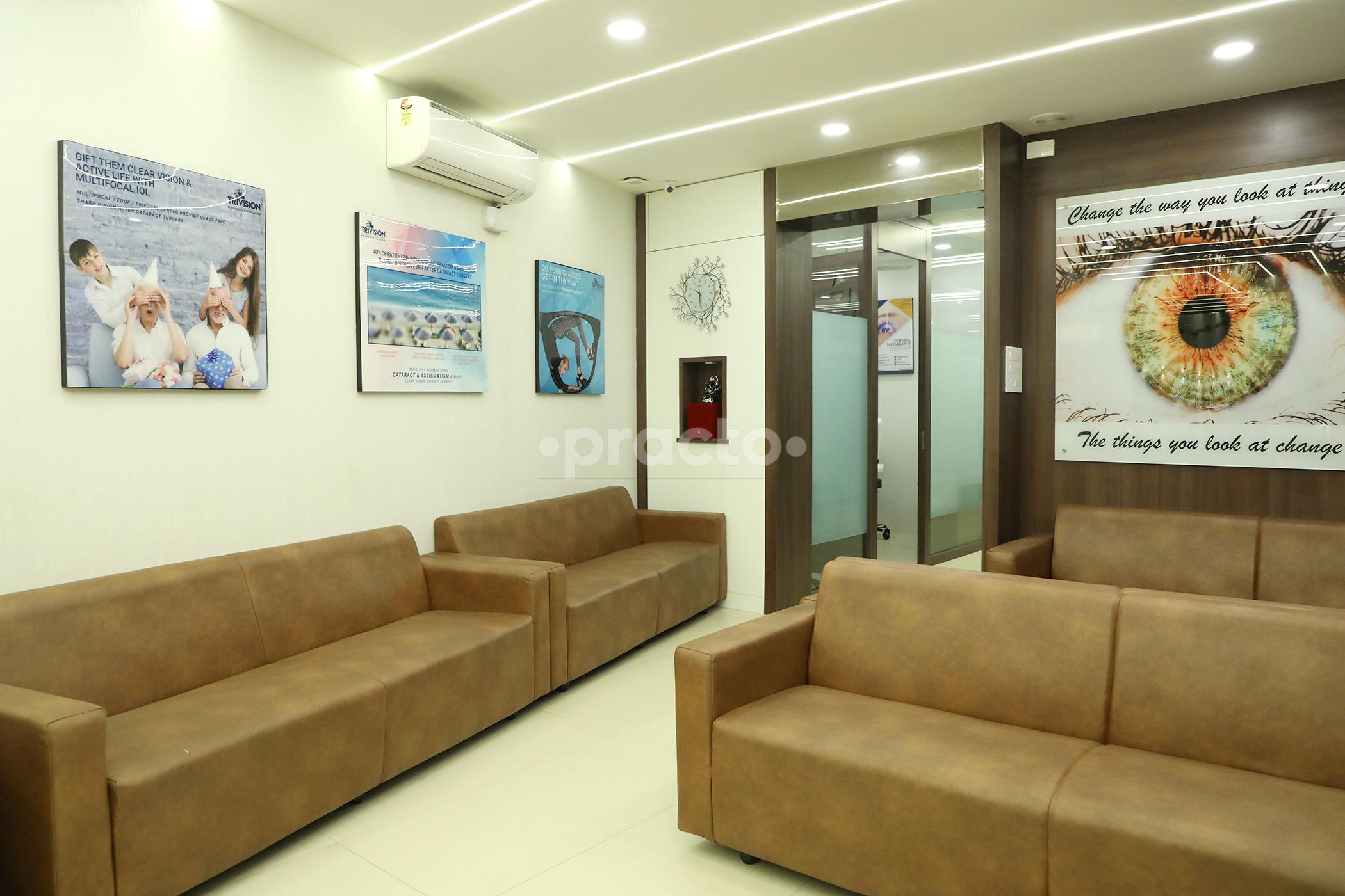 Waiting Area at Trivision Eye Hospital Bandra Mumbai