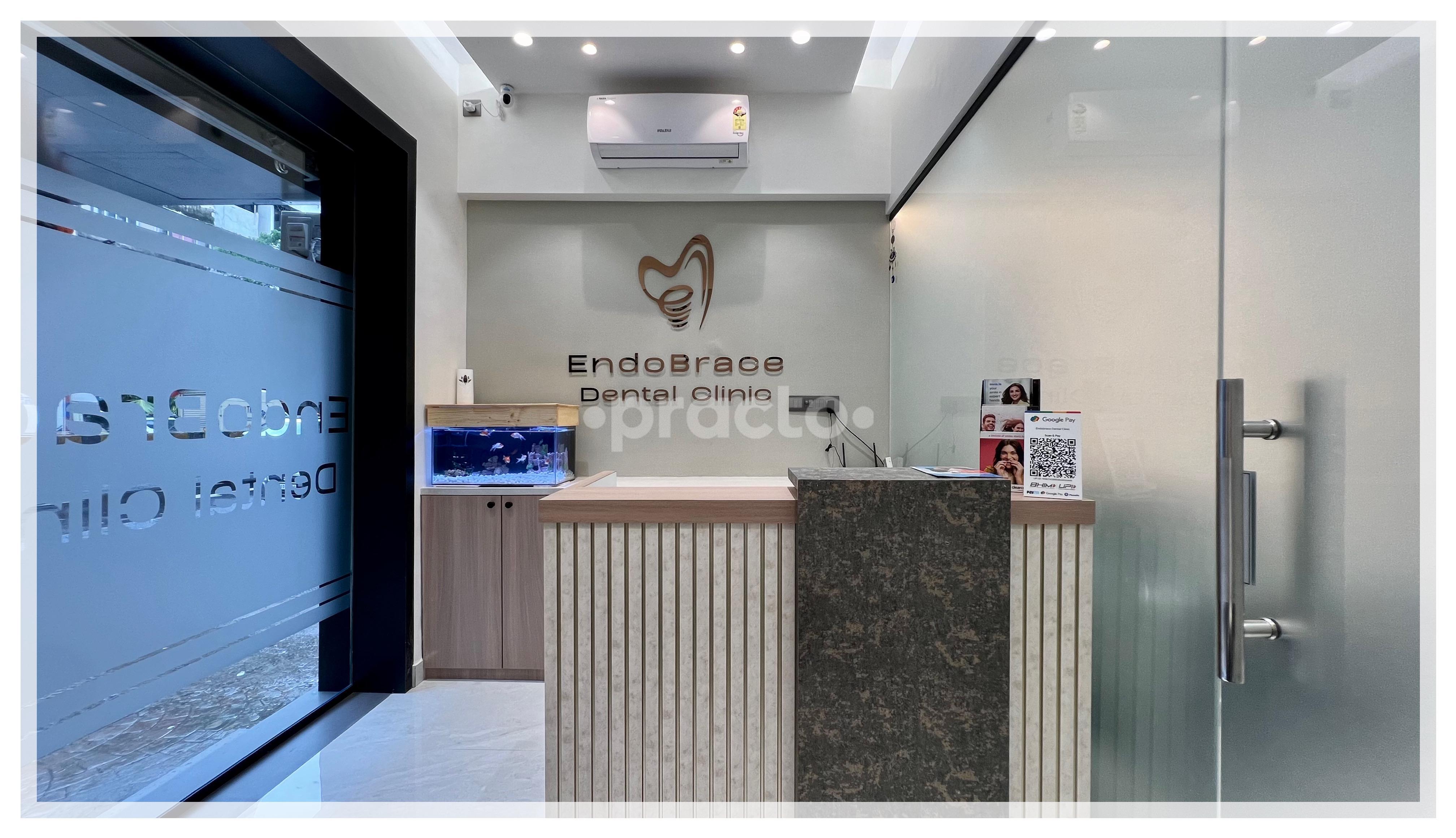 Reception Area at Endobrace Dental Clinic Dadar West Mumbai