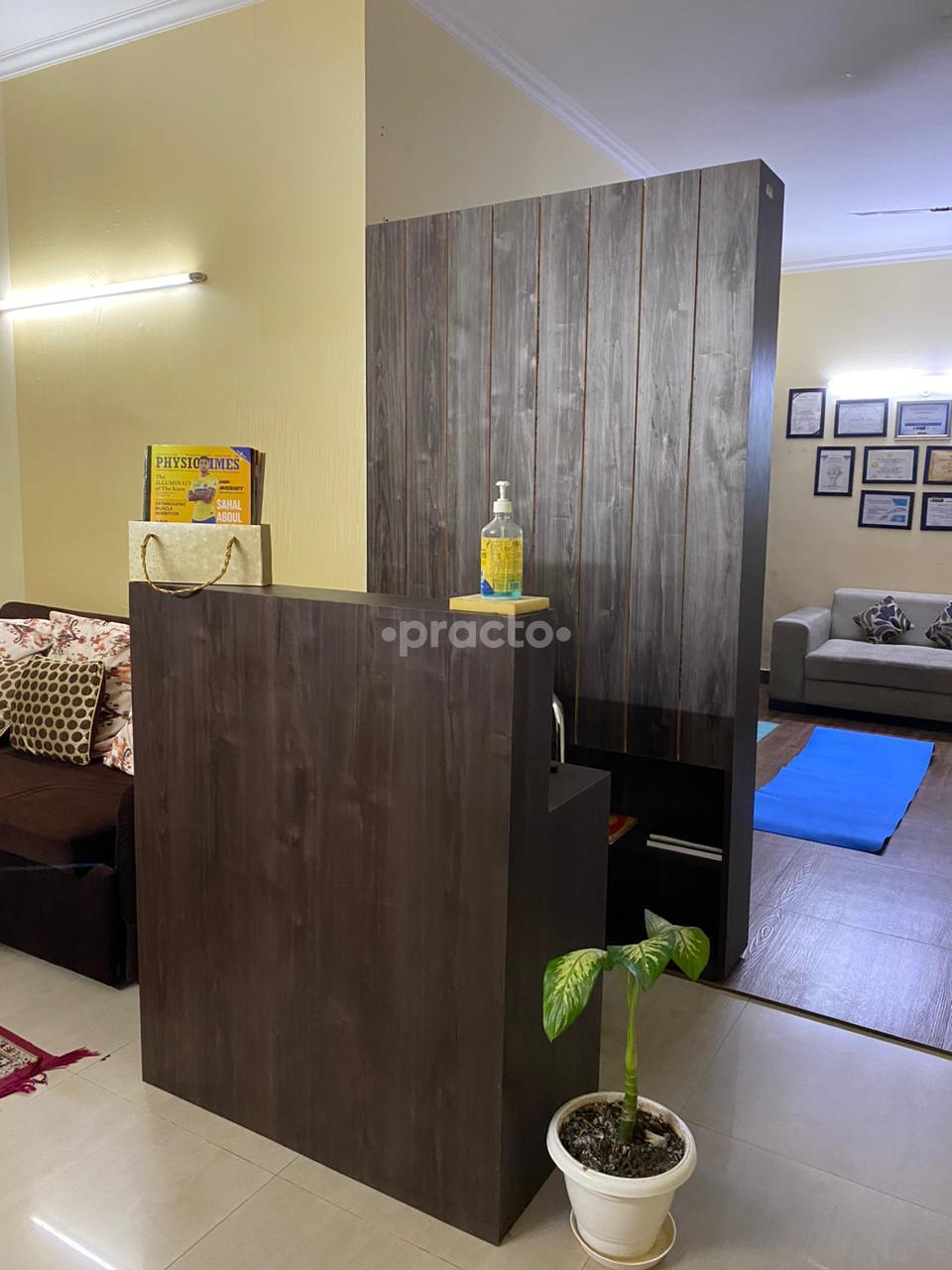 Reception Area at Painfx Physiotherapy And Advance Therapy Clinic Indirapuram Ghaziabad