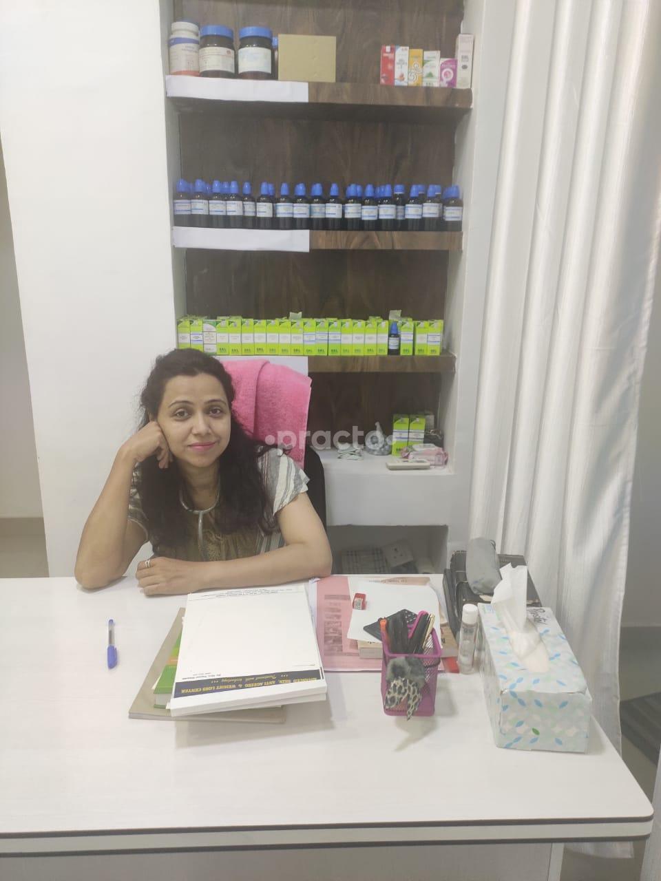 Consultation Room at Dr Nayyer's HOMOEO CARE Shanker Nagar Raipur