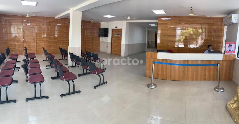 Reception Area at D P Bora Superspeciality Hospital Sector-c Sitapur Rd Lucknow