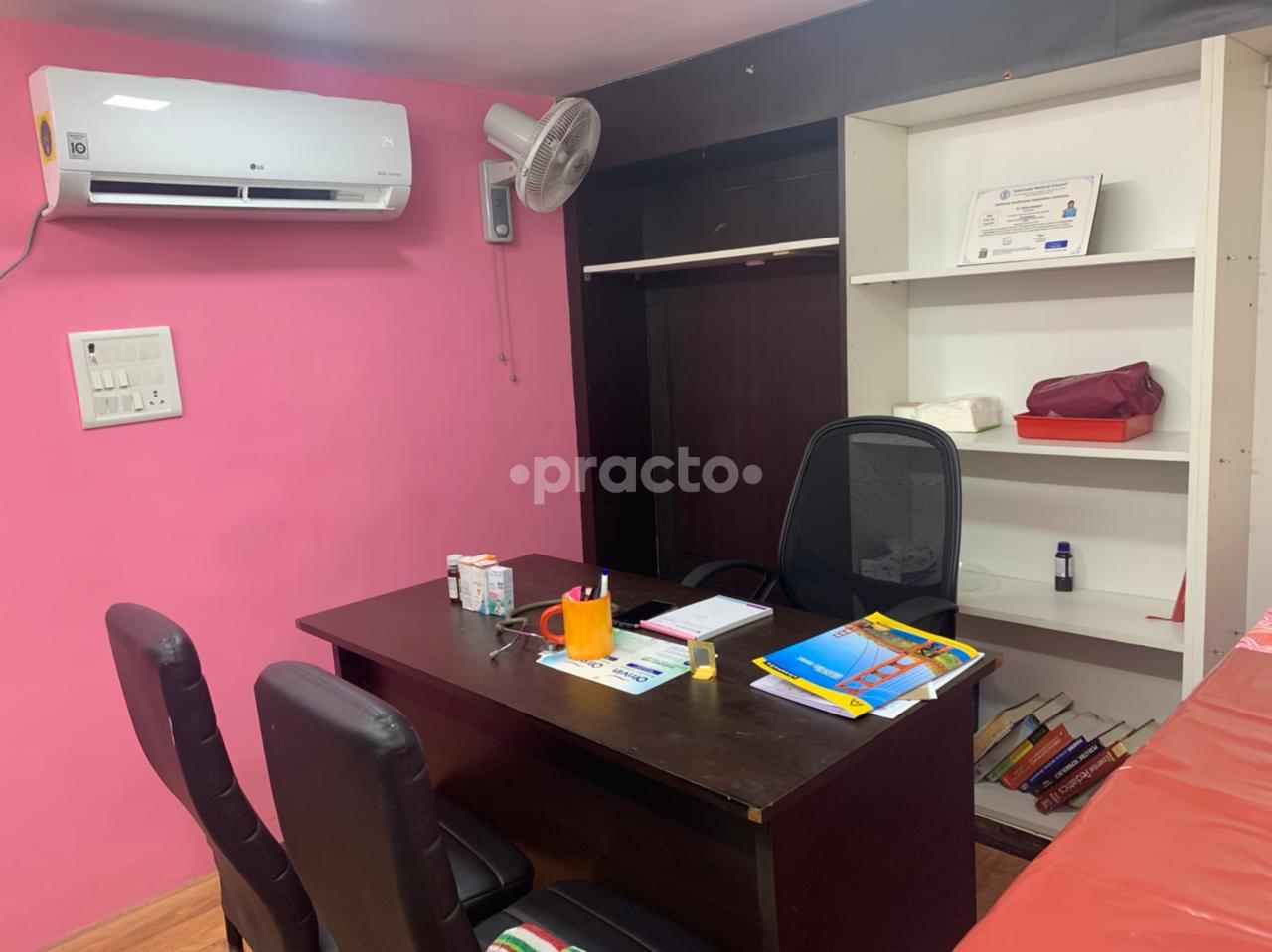 Consultation Room at NM Child Care Clinic Anna Nagar West Chennai