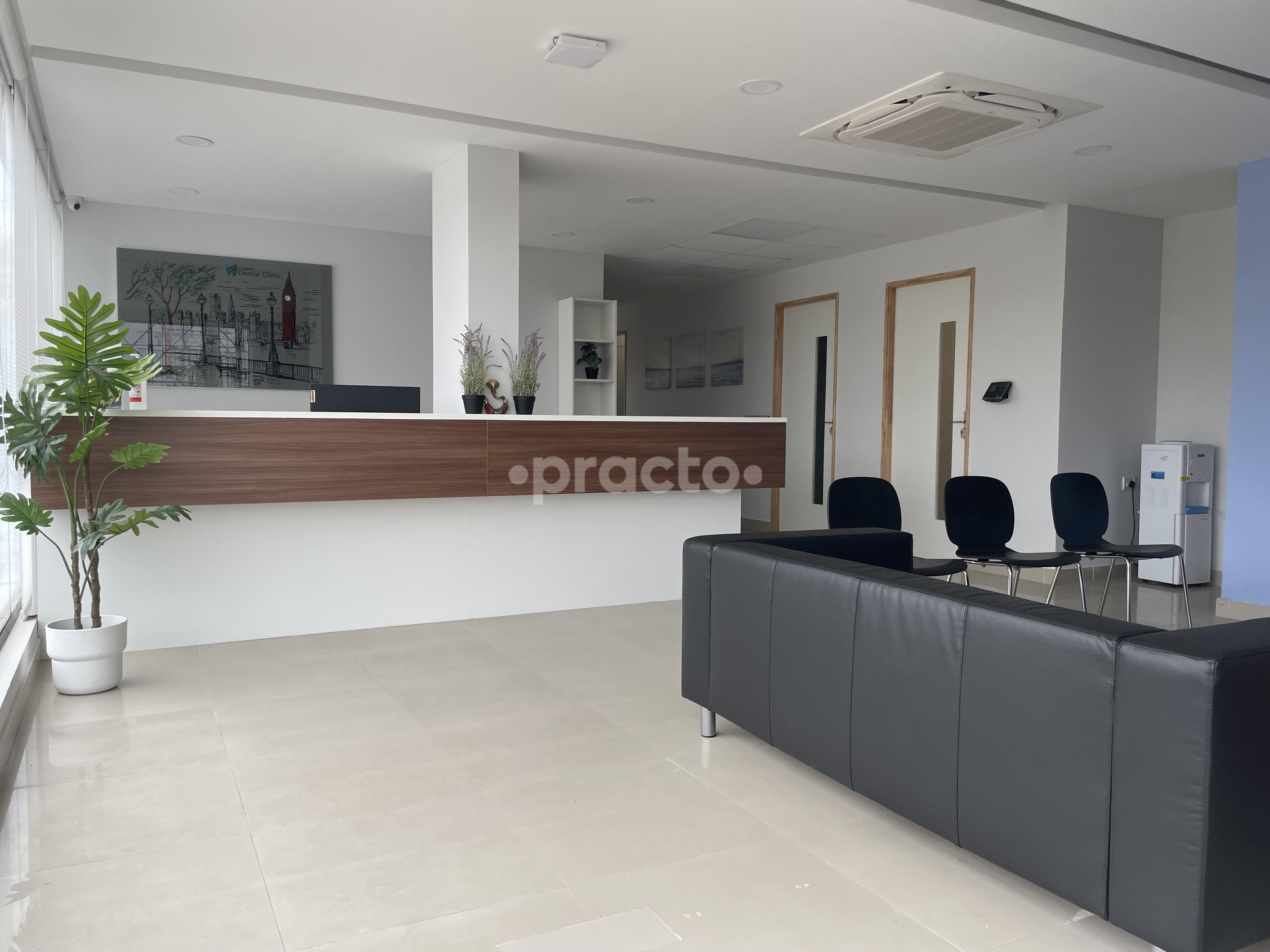 Reception Area at Dr Kavitha's Dental Clinic Jakkur Bangalore