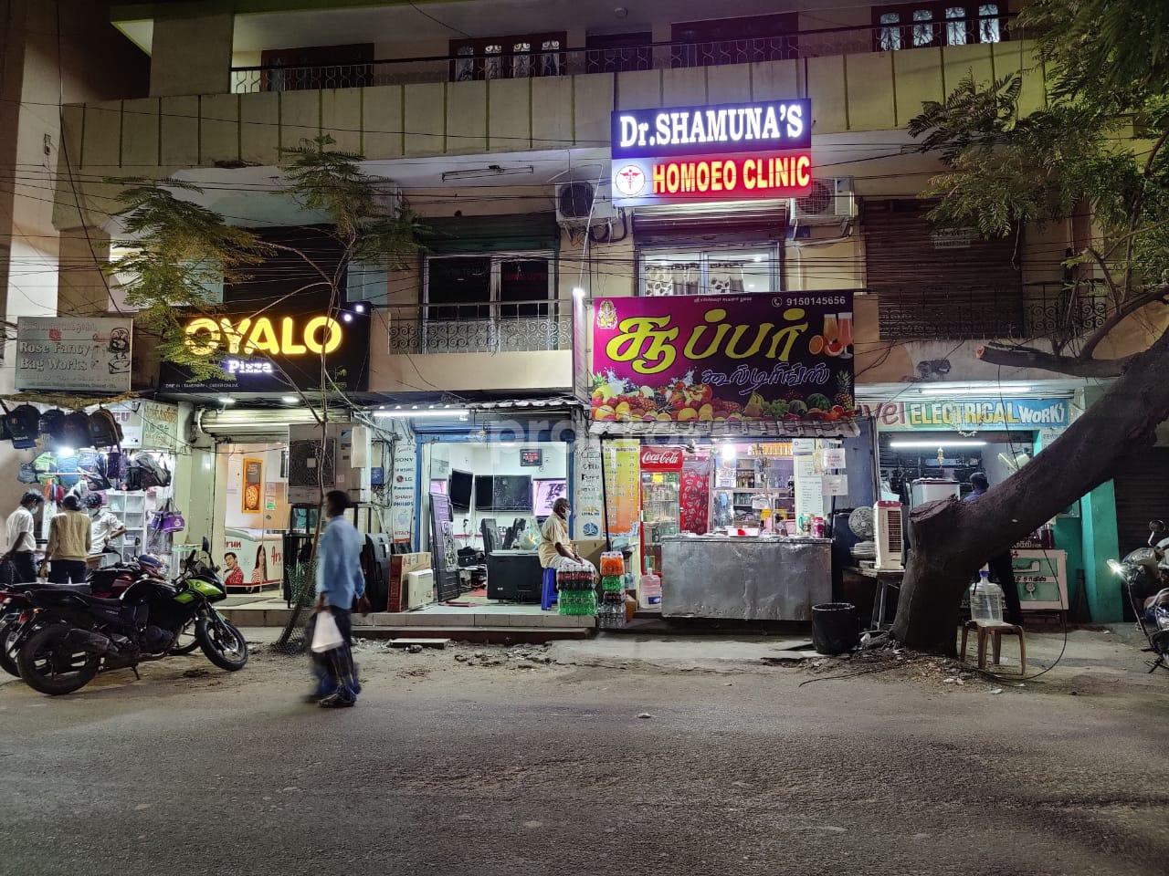 Outside Area at Dr.Shamuna's Homoeo Clinic Arumbakkam Chennai