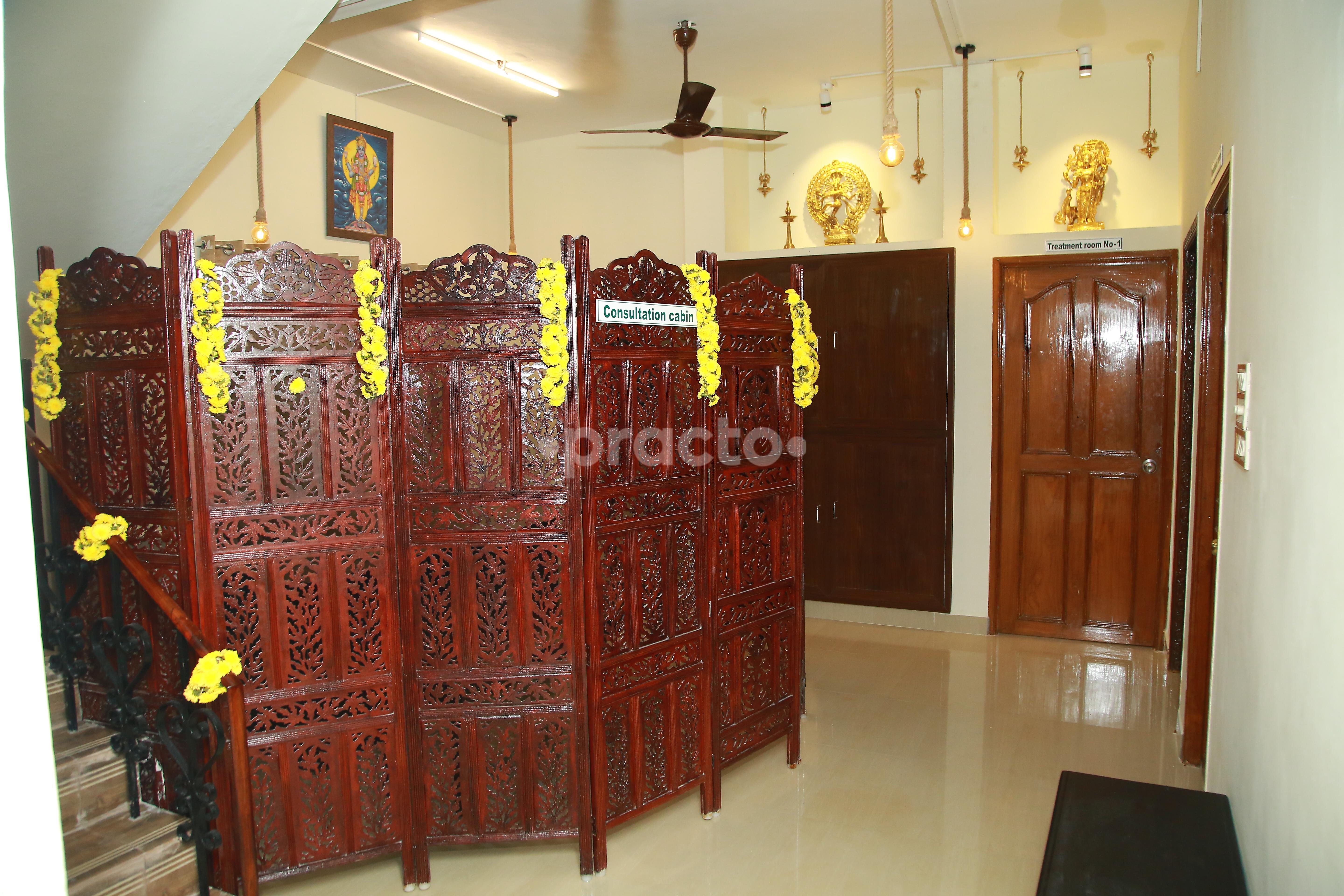 Waiting Area at Agsti Ayurveda Clinic Palavakkam Chennai