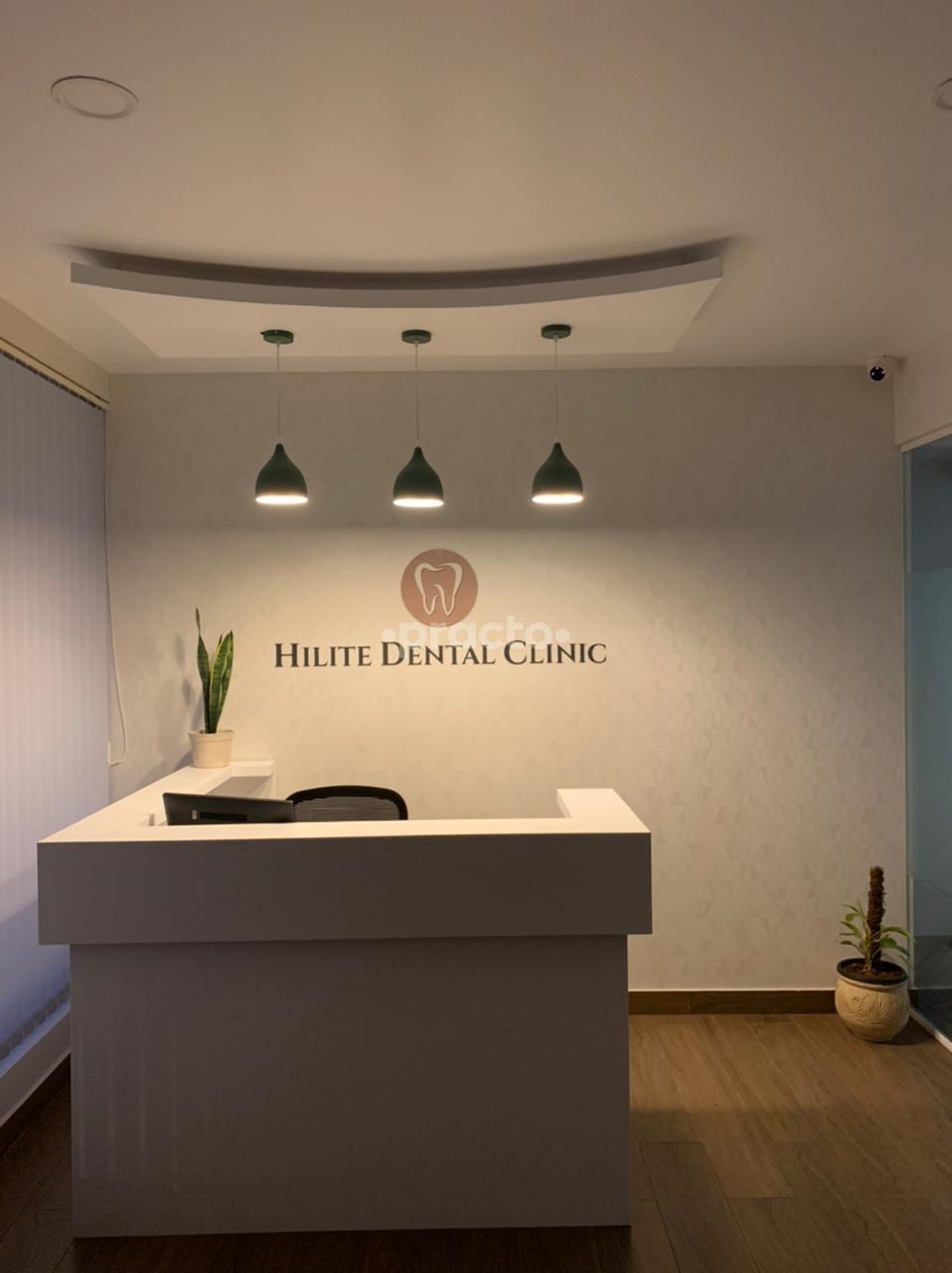 Reception Area at Hilite Dental Clinic HSR Layout Bangalore